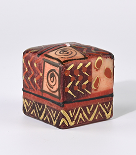 WÜRFELKERZE Bongazi ca 7x7cm