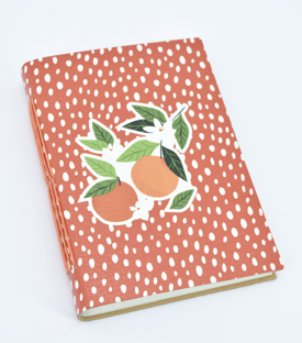 NOTIZBUCH rot Leder recycelt H21 x B15cm