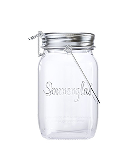 SONNENGLAS mini 250ml neue Generation 7,5x7,5xH8,5cm