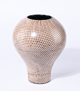 VASE Chulucana bauchig dm22,5xH26,5cm