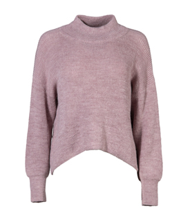 PULLOVER rosé 100% Alpaka