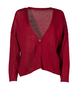 JACKE signalrot 100% Alpaka