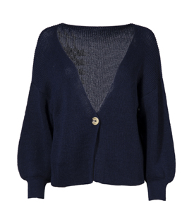 JACKE nachtblau 100% Alpaka