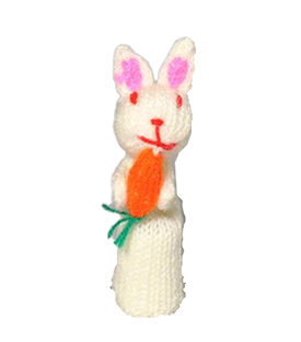 HASE m.Karotte Fingerpuppe 