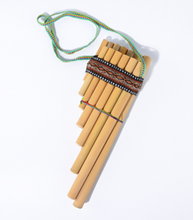 PANFLÖTE Bambus 2 reihig 10x30cm
