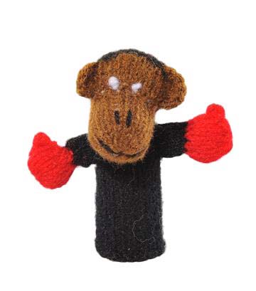 GORILLA, Fingerpuppe ca 9cm