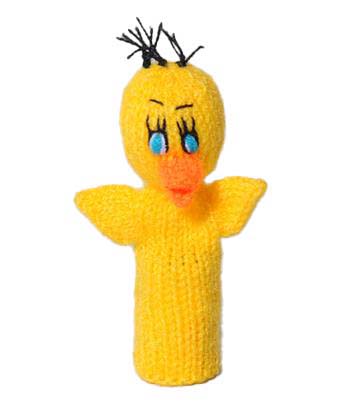 ENTENKÜKEN Fingerpuppe Piolin