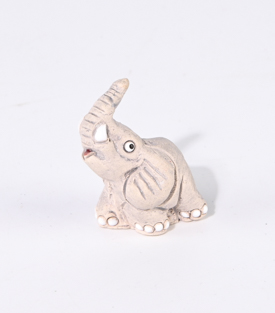 SETZKASTENFIGUR Glückselefant Ton ca 3,5cm