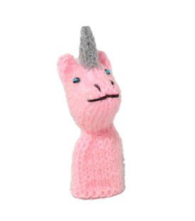 FINGERPUPPE Einhorn ca. 8cm