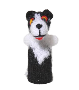 HIRTENHUND Fingerpuppe 