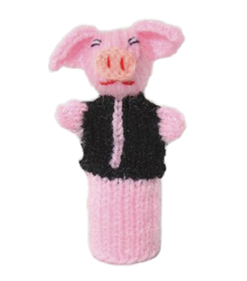 SCHWEIN Fingerpuppe 