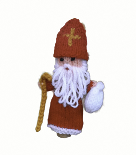 FINGERPUPPE Nikolaus ca 12cm