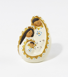 KRIPPE Heilige Familie 5xH7cm
