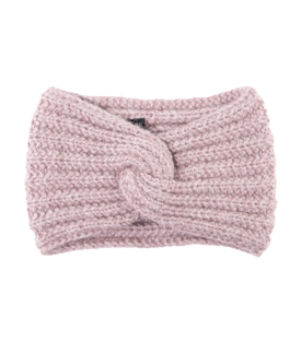 TURBANSTIRNBAND rosé 100% Alpaka