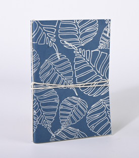 NOTIZBUCH Blatt blau 15x21cm