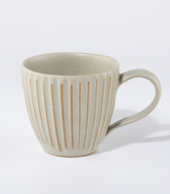 TASSE Rillen creme dm10xH9,5cm