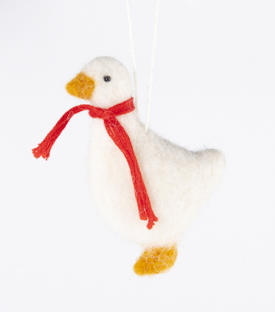 ANHÄNGER Gans  6 x H5cm Filz