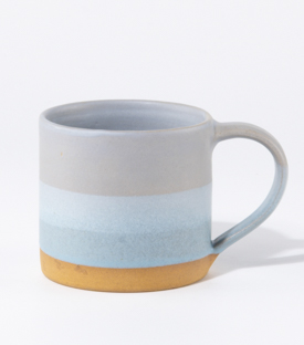 TASSE Streifen wolkenblau dm8xH7,5cm