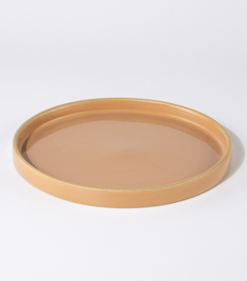 TELLER gerade aprikot dm18cm