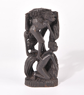 FAMILIE Ujama Mpingoholz ca 9xH22cm