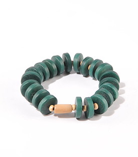 ARMBAND Tagua tanne auf Gummiband