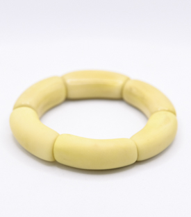 ARMBAND Glanz hellgelb Tagua one-size