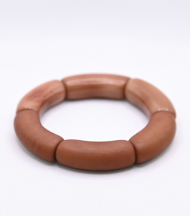 ARMBAND Glanz marsala Tagua one-size