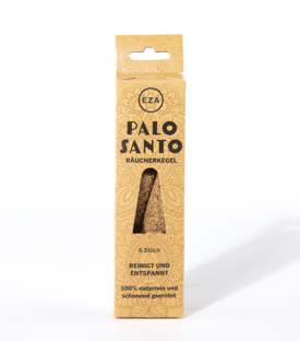 RÄUCHERKEGEL Palo Santo 100% naturrein 6Stk.