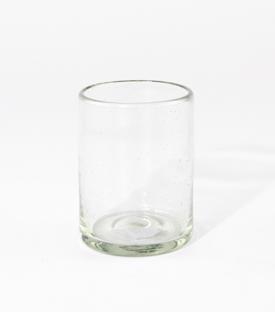 TRINKGLAS natur 7xH9cm mundgeblasen