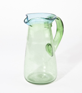 GLASKRUG Austria, dm12,5xh19cm aquamarin-grün, ca 1l