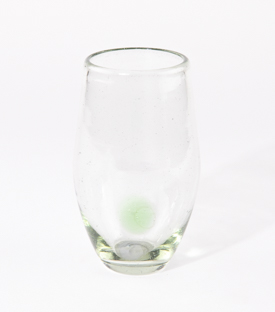 TRINKGLAS, Bola, h ca 13cm mundgeblasen