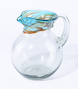 KRUG bauchig Regenbogendeko ca 3L, 18xH22cm