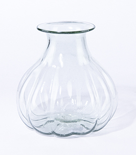 VASE gewellt natur dm20xH24cm