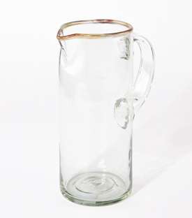 GLASKRUG Regenbogen1,5L mundgeblasen ca. dm10xh23cm