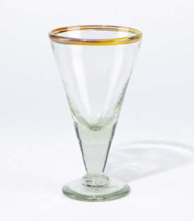 COCKTAILGLAS Regenbogen mundgeblasen, dm8,5xH15cm