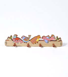 WANDGARDEROBE, Vögel Pinie, 30x7cm