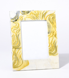 BILDERRAHMEN Capiz marmoriert 19x24cm