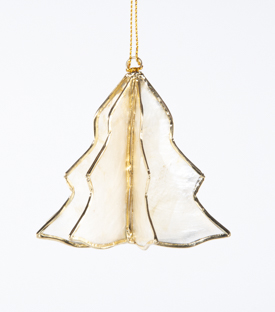 Artikeldetails anzeigen ANHÄNGER Tannenbaum Capiz 7cm