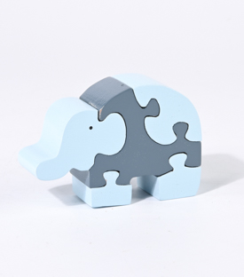 PUZZLE Elefant Albasiaholz 10xH7cm