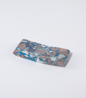RÄUCHERSTÄBCHENHALTER blau Palewastein 16x2xH0,5cm