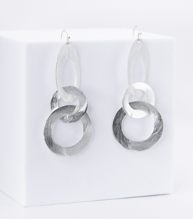 OHRRINGE Ringformen Messing L 8cm