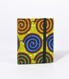 NOTIZBUCH Kentestoff Baumwolle 10,5x12,5cm