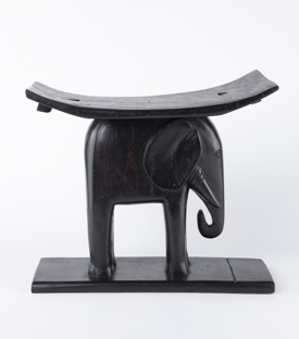 ASHANTIHOCKER Elefant 45x25xh35cm Tsuiniduaholz