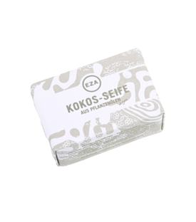 Artikeldetails anzeigen KOKOS-Seife 100% natürliche Öle 100g, 5x8xH3,5cm