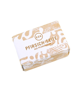 Artikeldetails anzeigen PFIRSICH-Seife 100% natürliche Öle 100g, 5x8xH3,5cm