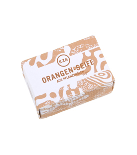 ORANGEN-Seife 100% natürliche Öle 100g, 5x8xH3,5cm