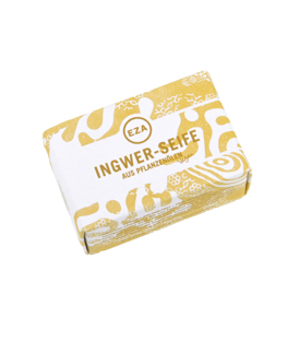 Artikeldetails anzeigen INGWER-Seife 100% natürliche Öle 100g, 5x8xH3,5cm