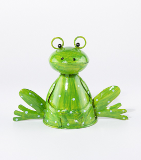 FROSCH Zaunwächter Metall 22x10xH17cm