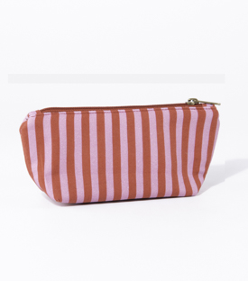 STIFTETASCHE Blockstreifen Bio-Baumwolle H9 x B22 x T6cm