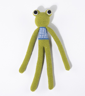 FROSCH Baumwolle gehäkelt 7xH25cm